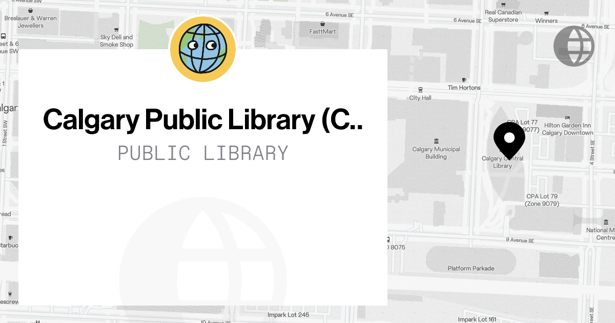 Calgary Public Library (Central Library) shared by @ivy on Postcard