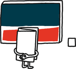 Sketch of map looking at art